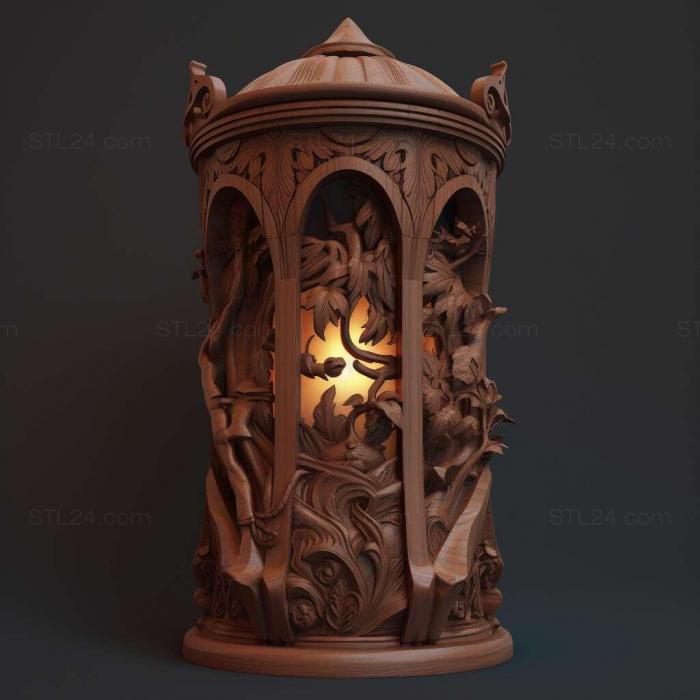 Ideas (Lantern 1, IDEA_11665) 3D models for cnc